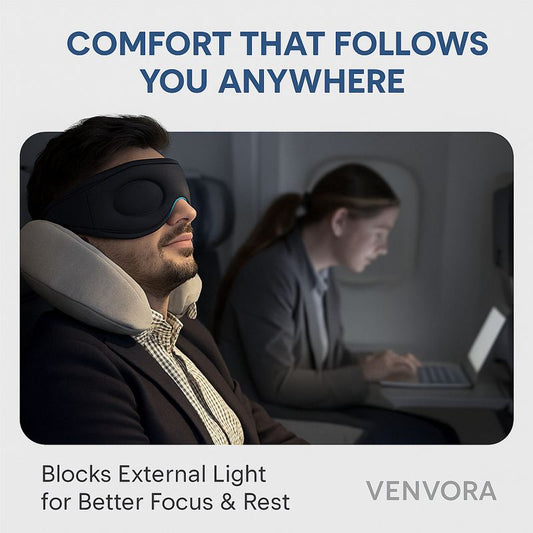 Wireless Bluetooth Sleep Mask with Built-in Speakers ✨