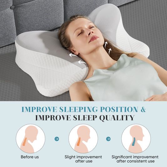 VENVORA™ Ergonomic Pillow for Deeper Sleep