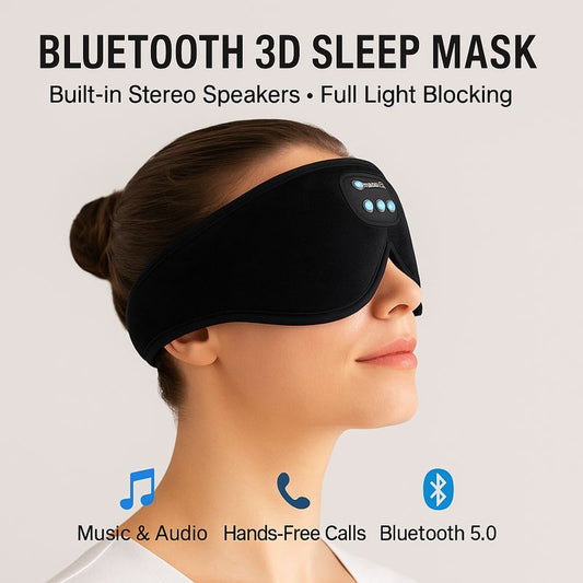 Wireless Bluetooth Sleep Mask with Built-in Speakers ✨