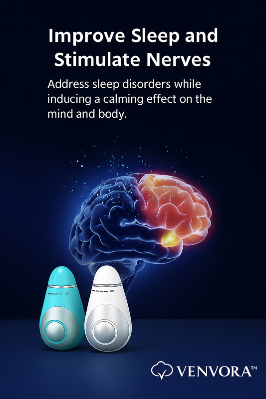 VENVORA™ Portable Handheld Relaxation Massager — Compact Stress-Ease Device