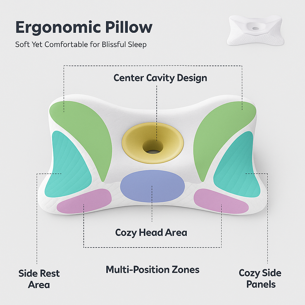 Sleep Deeper With Ergonomic Neck Support — Without Overheating