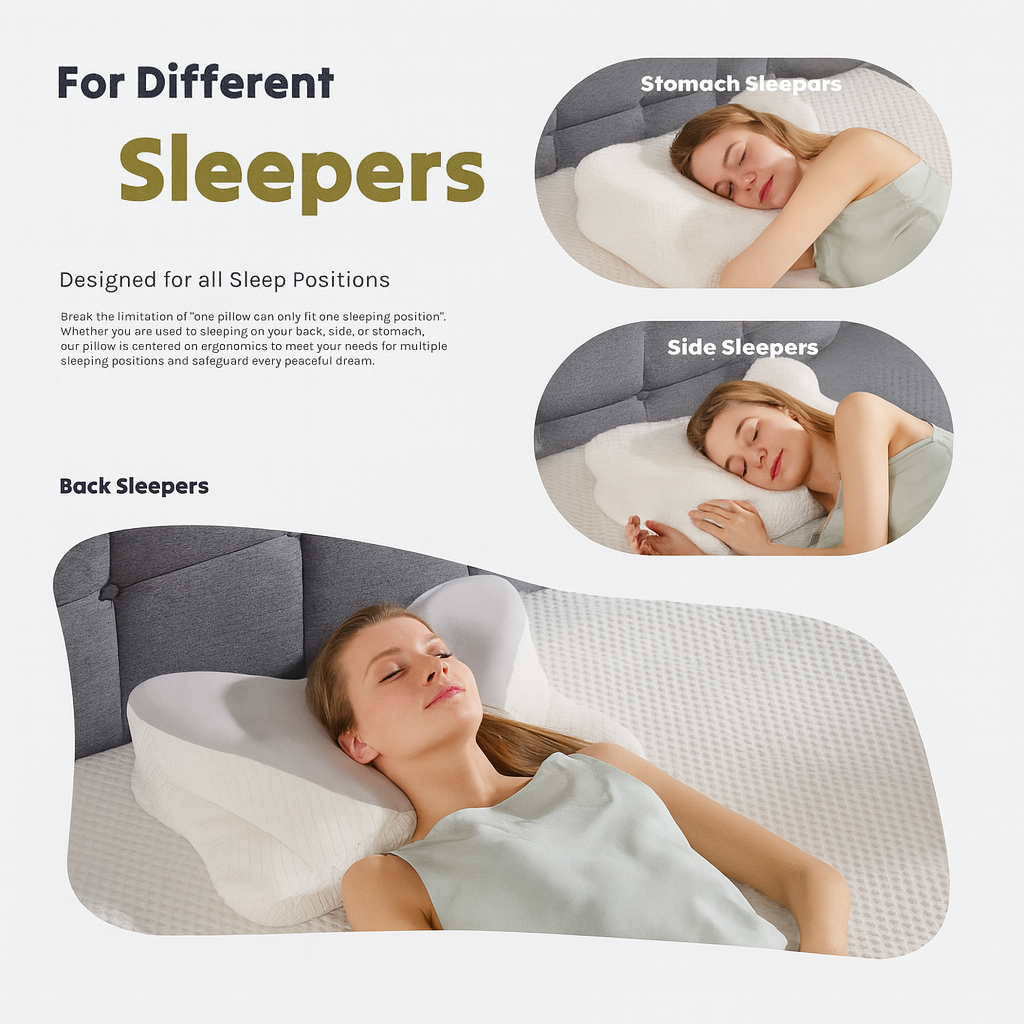 Sleep Deeper With Ergonomic Neck Support — Without Overheating