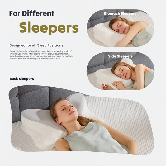 Sleep Deeper With Ergonomic Neck Support — Without Overheating
