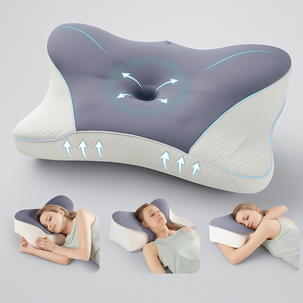 Sleep Deeper With Ergonomic Neck Support — Without Overheating