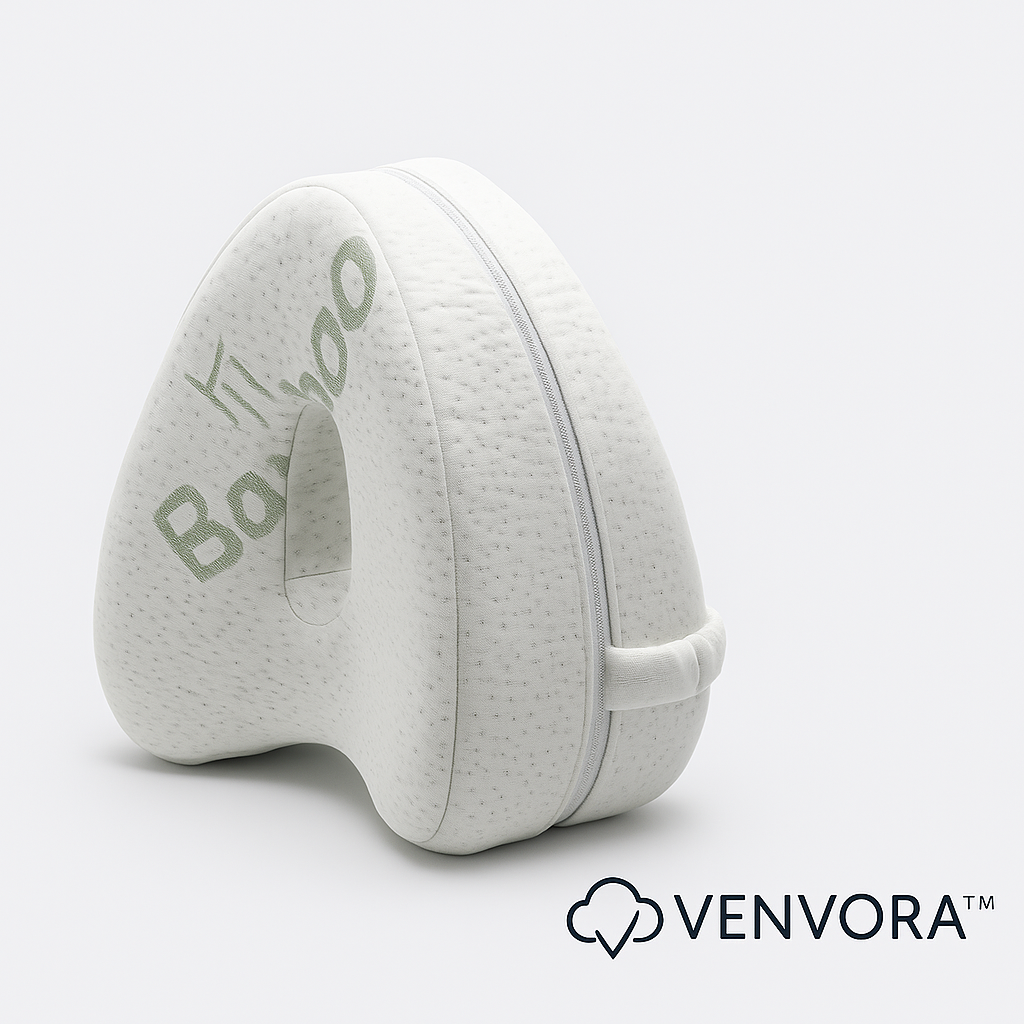 Venvora™ Contour Leg Pillow – Memory Foam Comfort