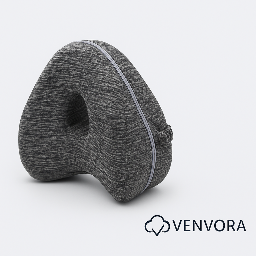 Venvora™ Contour Leg Pillow – Memory Foam Comfort