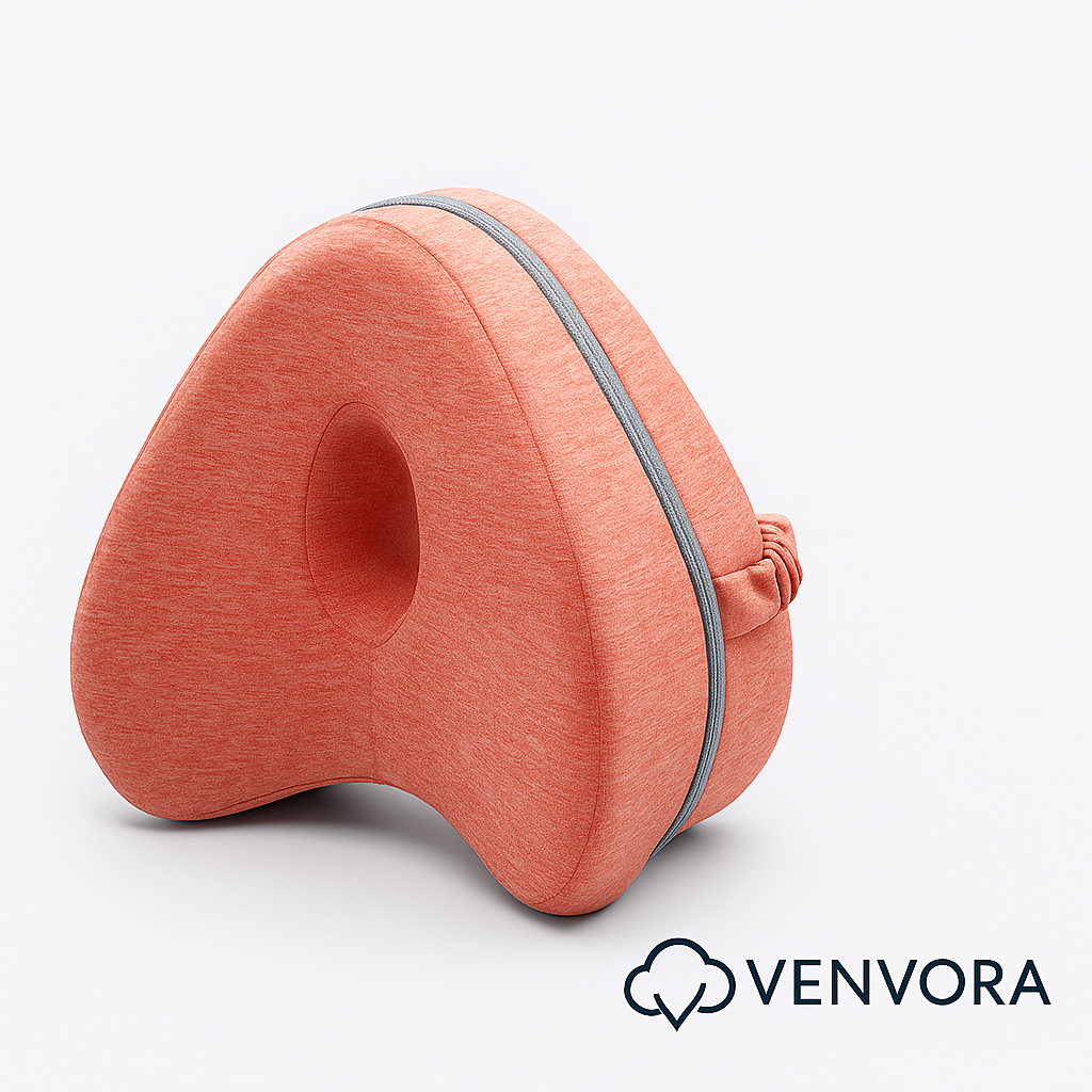 Venvora™ Contour Leg Pillow – Memory Foam Comfort