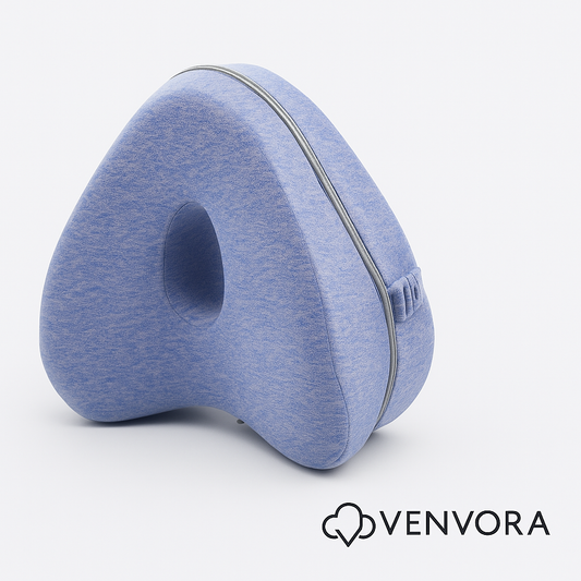 Venvora™ Contour Leg Pillow – Memory Foam Comfort