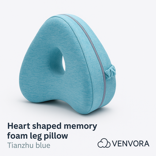 Venvora™ Contour Leg Pillow – Memory Foam Comfort