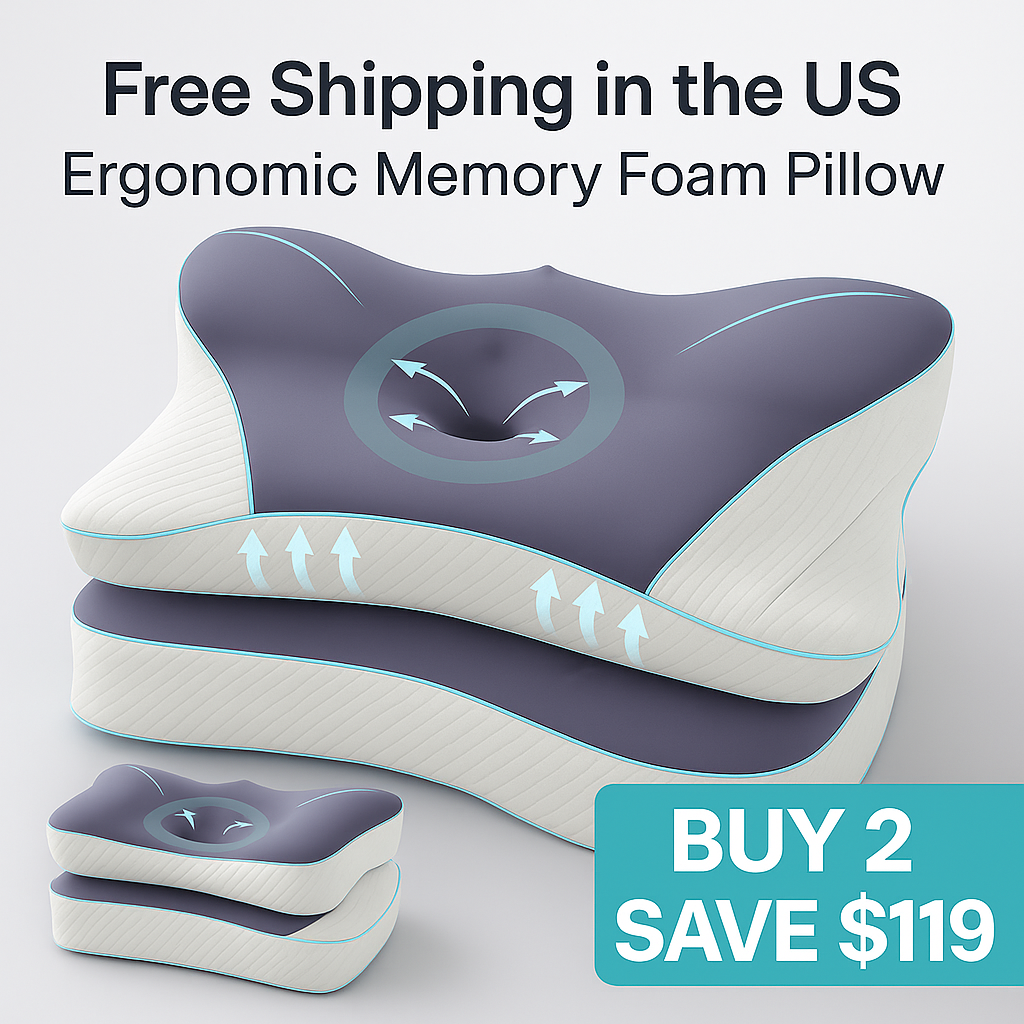 Sleep Deeper With Ergonomic Neck Support — Without Overheating